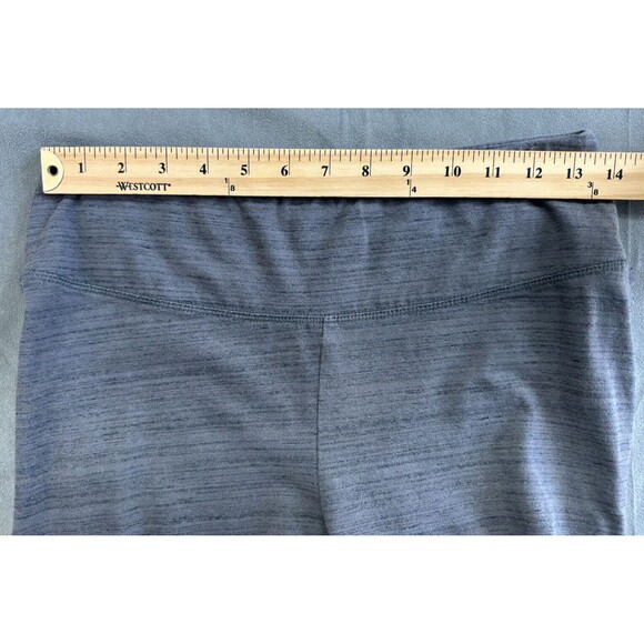 RBX Capri Leggings Women's Medium Gray White Pull On Elastic Waistband High Rise - Picture 6 of 9